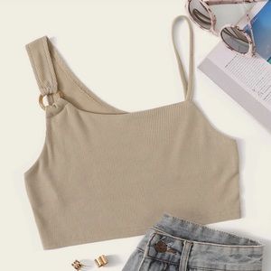 Asymmetrical Crop Top